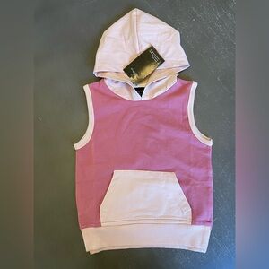 Little Bipsy Pink and Light Piny Tank Top Hoodie